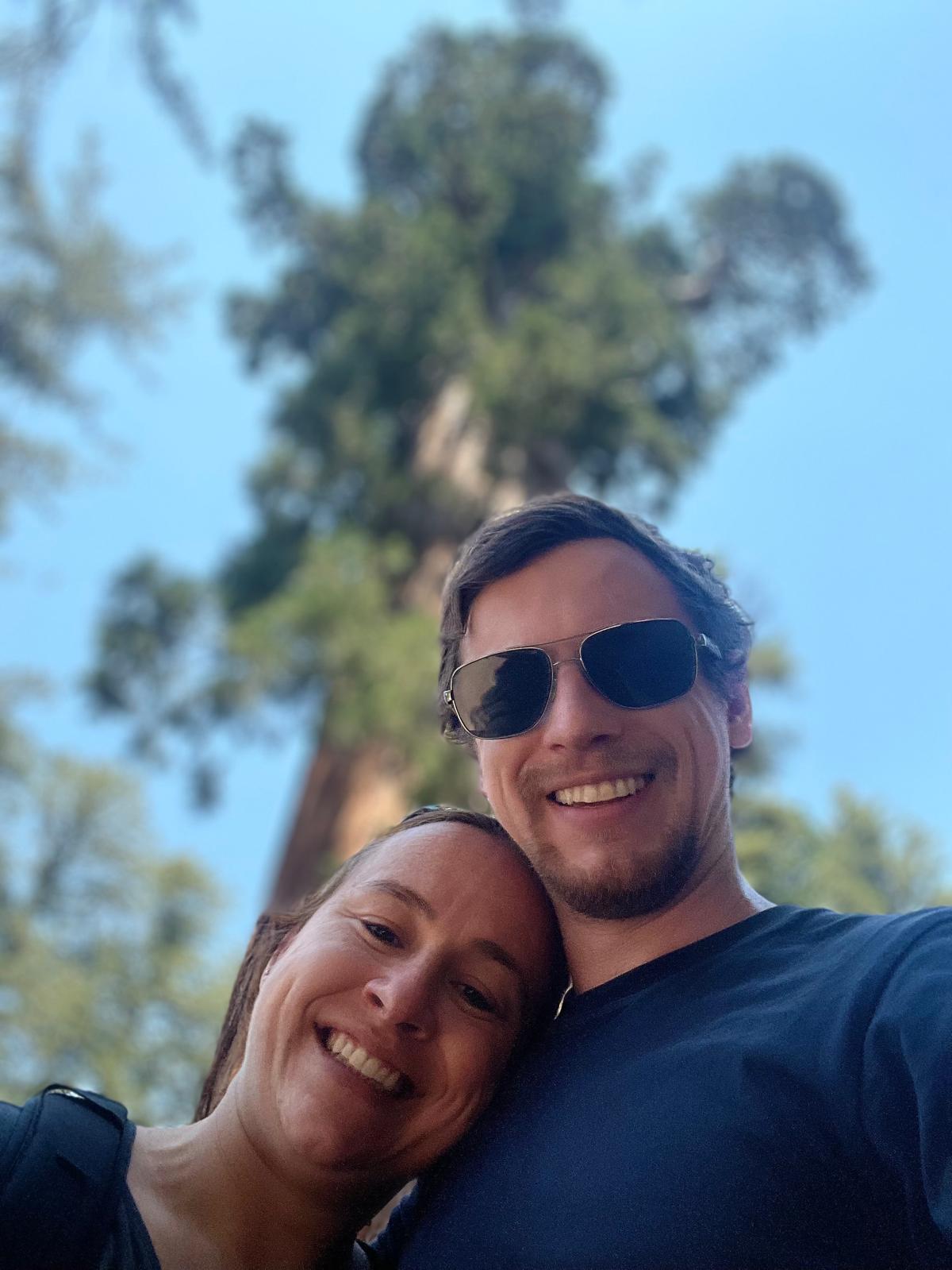 David and Suzy smiling
